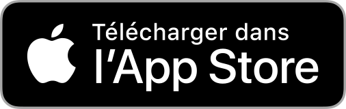 Disponible sur l'App Store