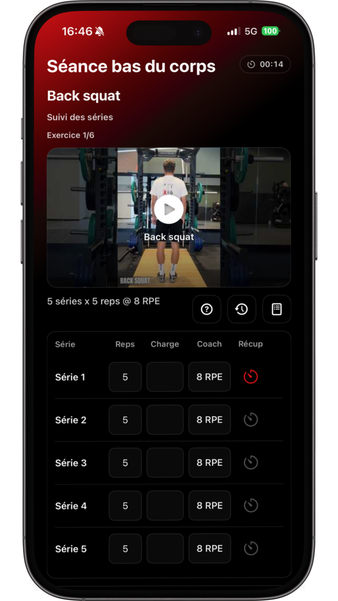 Séance guidée dans l'application mobile O'VAL